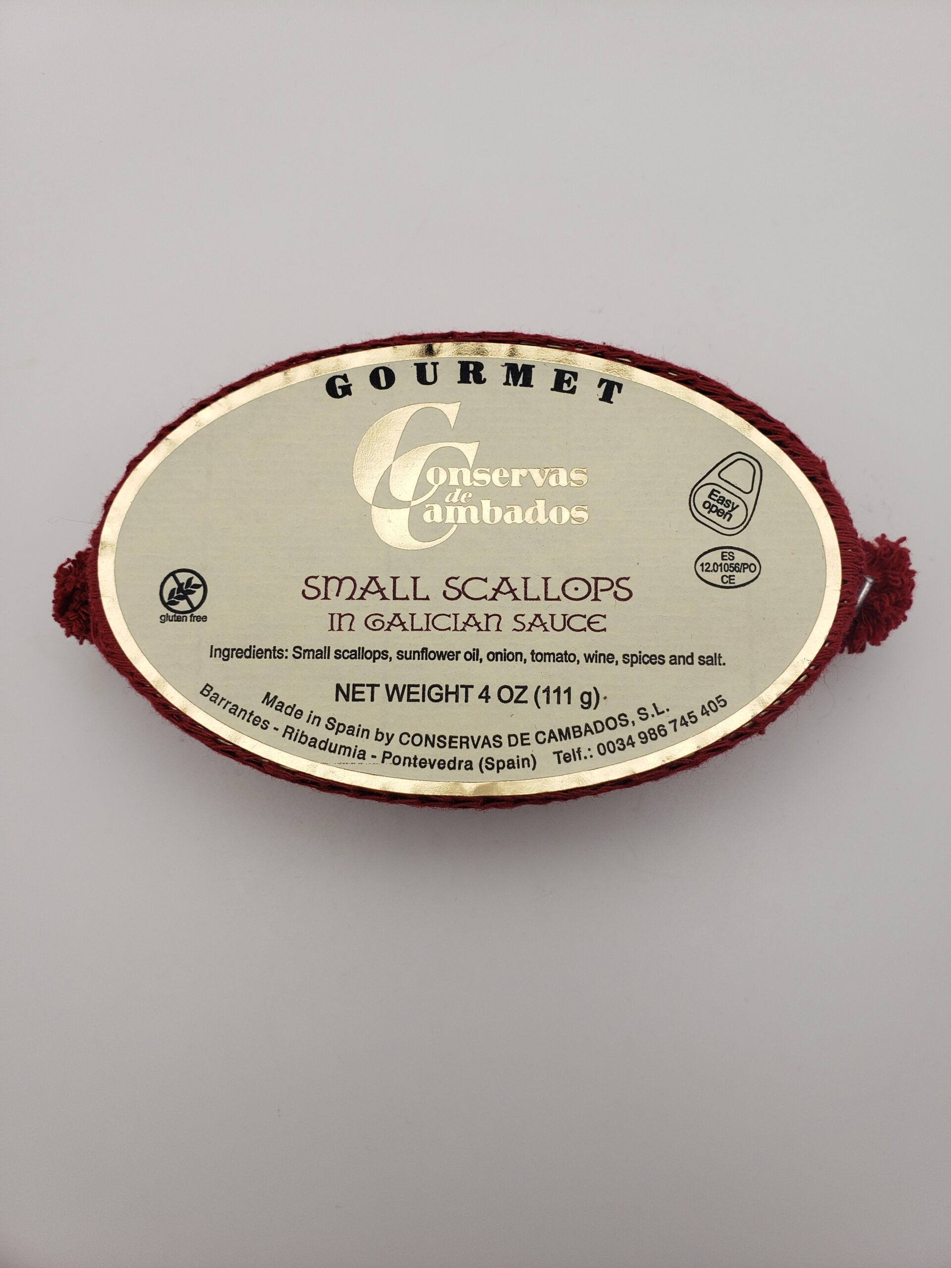 Image of Conservas de Cambados small scallops