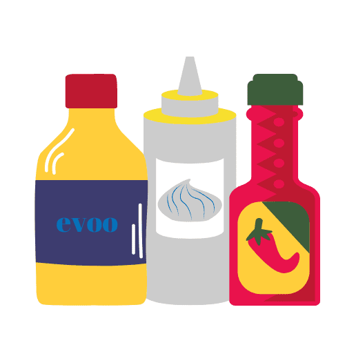 condiments sauces and oils icon